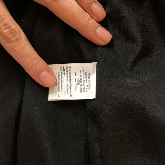 BNWT J Crew Pull on Velvet Skirt Black - Picture 7 of 8